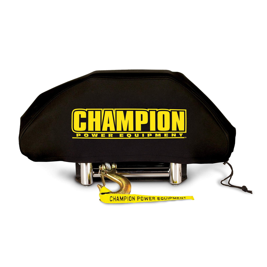 Champion Power Equipment 18035 Weather-Resistant Neoprene Storage Cover for Winches 8000-12,000 lb.