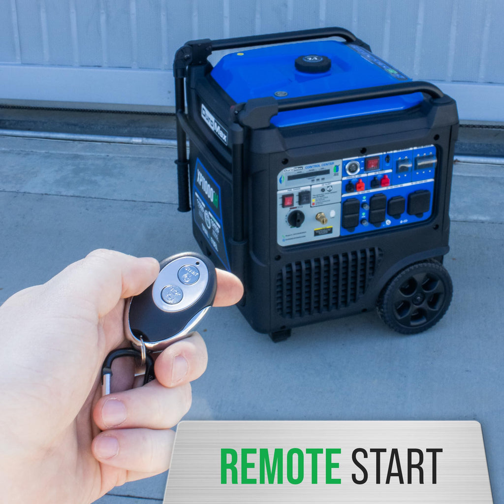 DuroMax XP16000iH 16,000-Watt Dual Fuel Portable Digital Inverter Generator - Gas & Propane, Remote Electric Start, Whole Home Power Backup, Transfer Switch Ready, RV & Emergency Ready