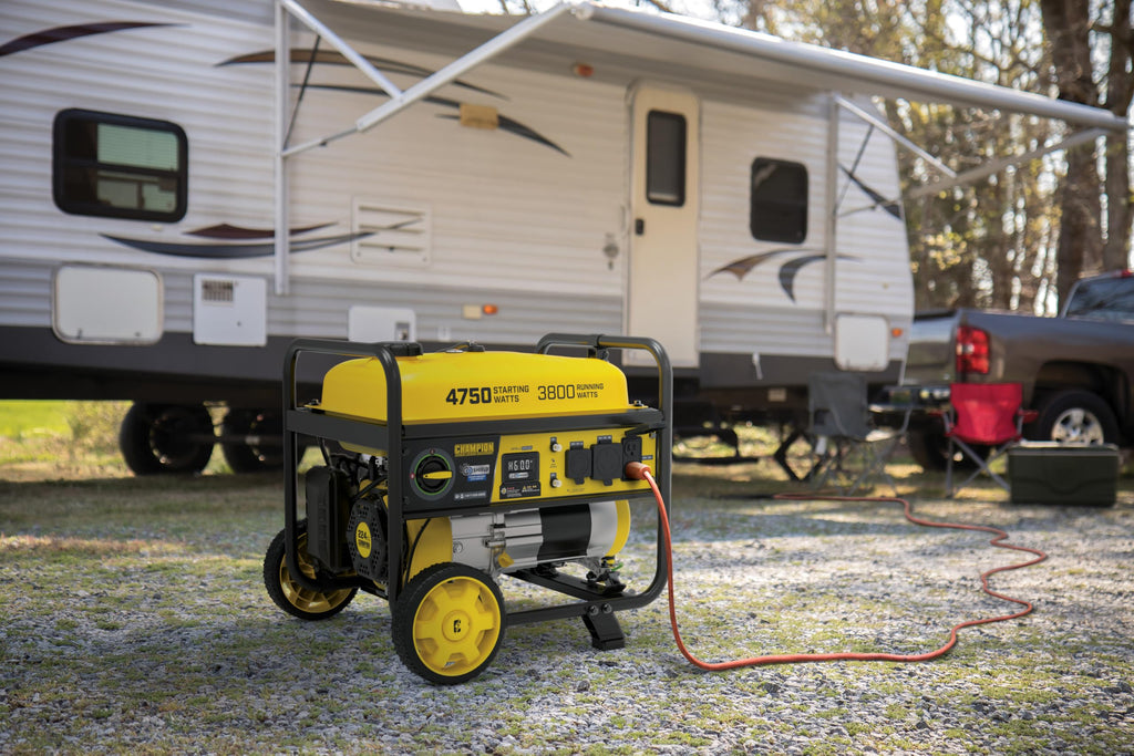 Champion Power Equipment 4750-Watt RV Ready Portable Generator with Free 3-Year Warranty, CARB Compliant