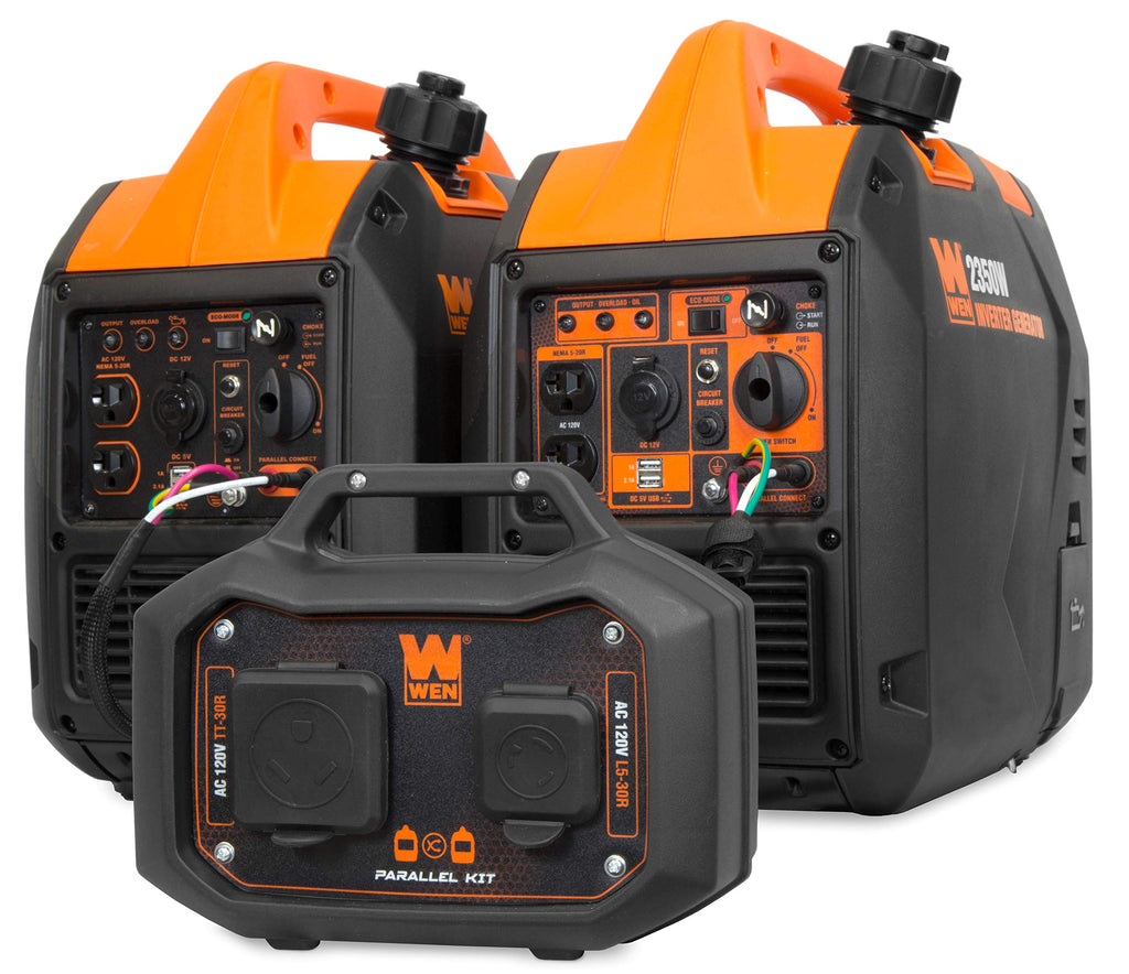 WEN GNA36i 30-Amp 3600-Watt Parallel Connection Kit for Inverter Generators, Black