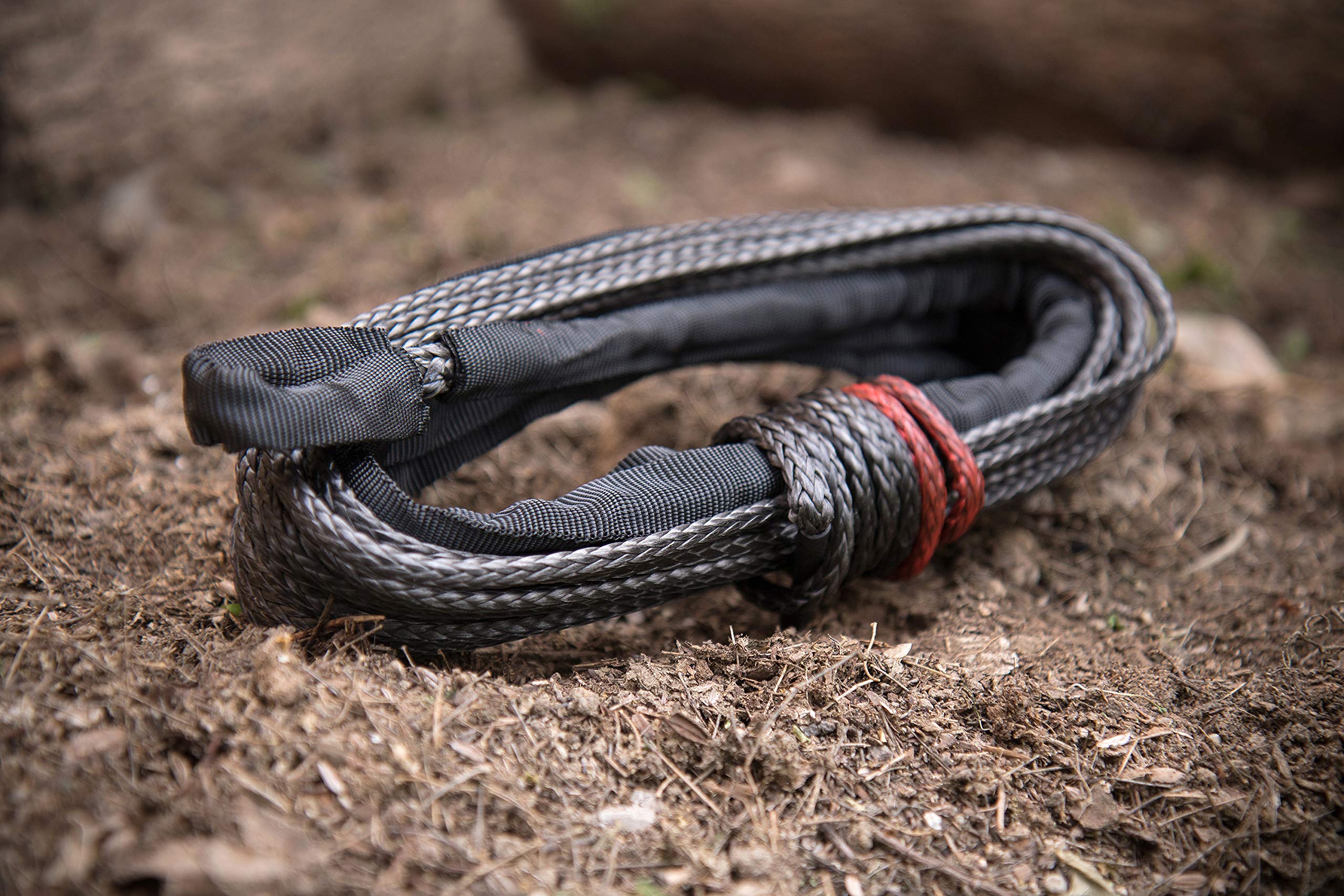 Champion 38-Foot Gray Dyneema® Synthetic Winch Rope for 4000-5000-lb. ATV/UTV Winches