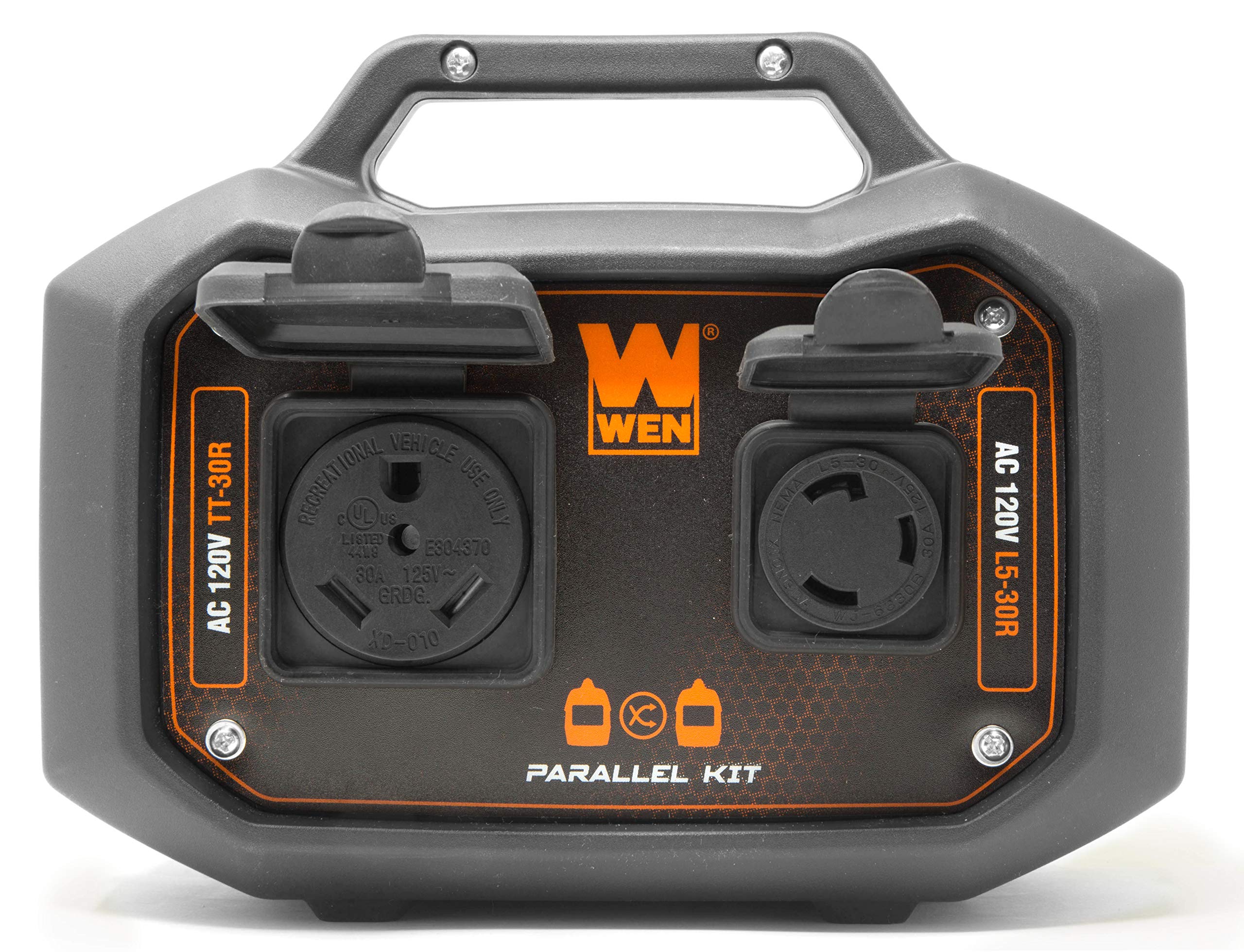 WEN GNA25i 25-Amp 3000-Watt Parallel Kit Connection Cord for Inverter Generators, Black