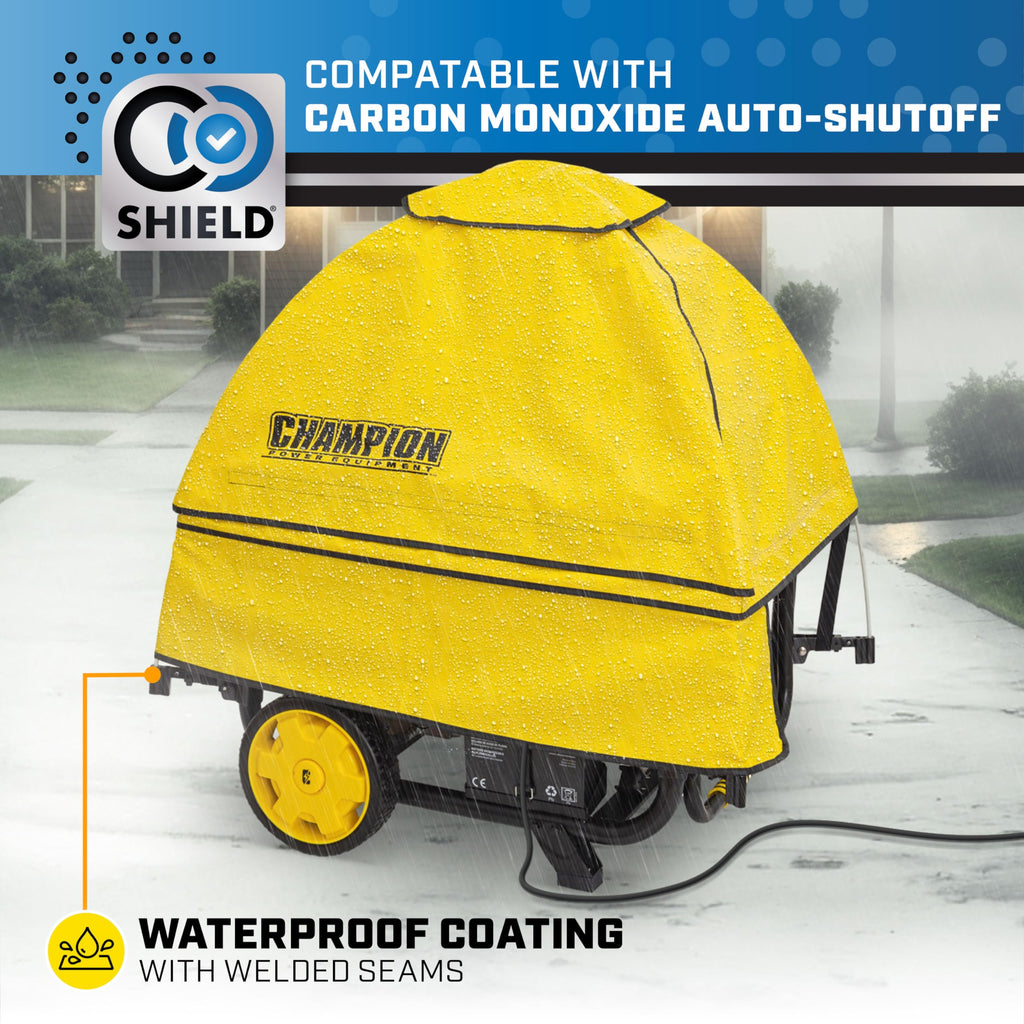 Champion Power Equipment 100603 Storm Shield Severe Weather Inverter Generator Cover by GenTent for 2000 to 8500 Starting Watt Inverters