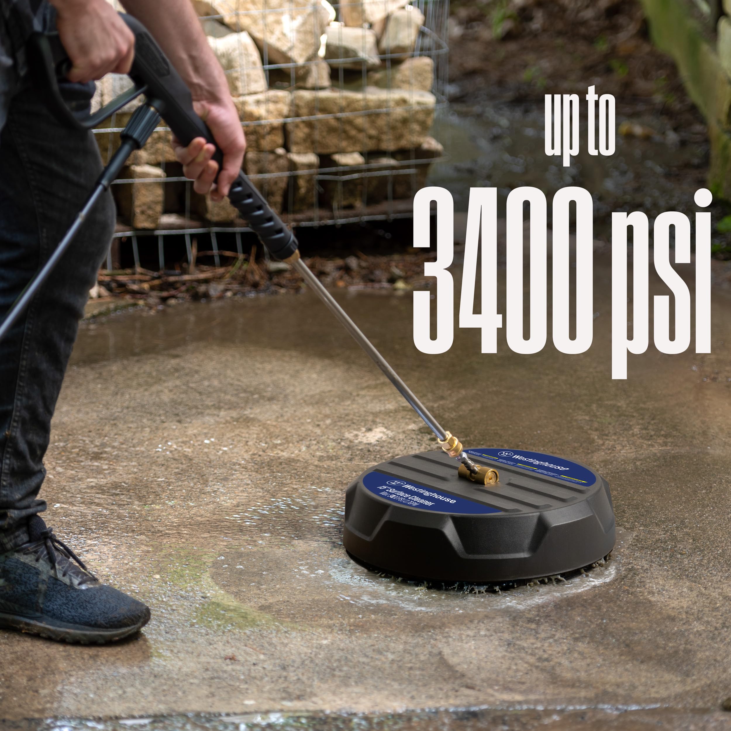 Westinghouse WPX3200 Gas Pressure Washer, 3200 PSI and 2.5 GPM, Onboard Soap Tank, Spray Gun and Wand, 5 Nozzle Set, for Cars/Fences/Driveways/Homes/Patios/Furniture