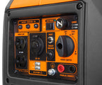 WEN 56235iX 2350-Watt Portable Inverter Generator with Fuel Shut Off and CO Sensor, Black