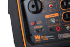 WEN 56235iX 2350-Watt Portable Inverter Generator with Fuel Shut Off and CO Sensor, Black