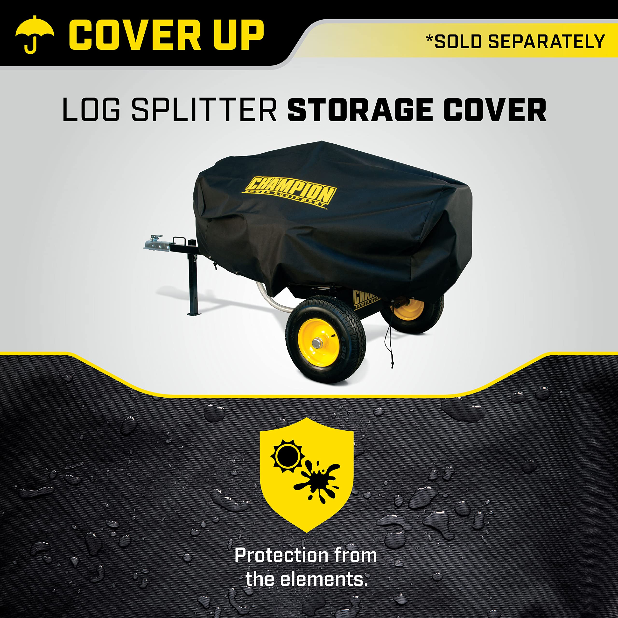 Champion Power Equipment Weather-Resistant Storage Cover for 30-37-Ton Log Splitters