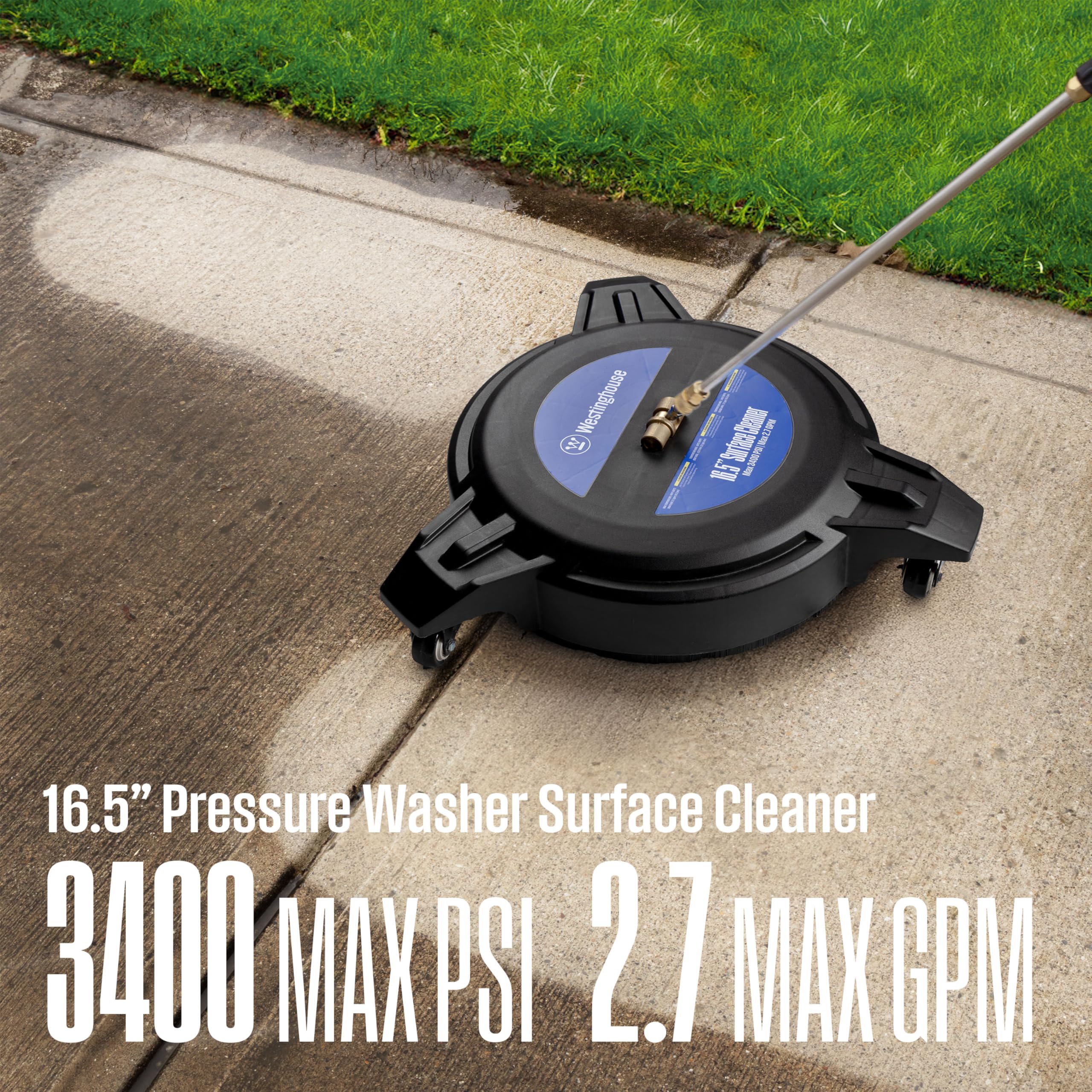 Westinghouse WPX3200 Gas Pressure Washer, 3200 PSI and 2.5 GPM, Onboard Soap Tank, Spray Gun and Wand, 5 Nozzle Set, for Cars/Fences/Driveways/Homes/Patios/Furniture