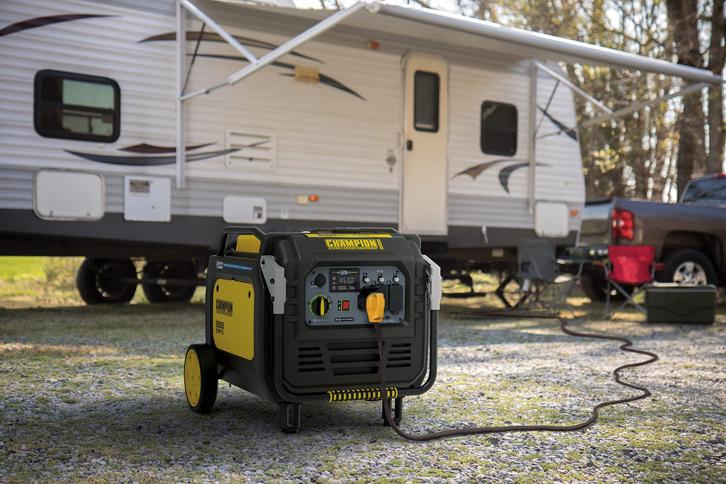 Champion Power Equipment 8500-Watt Electric Start Dual Fuel Home Backup Portable Inverter Generator with Quiet Technology and CO Shield