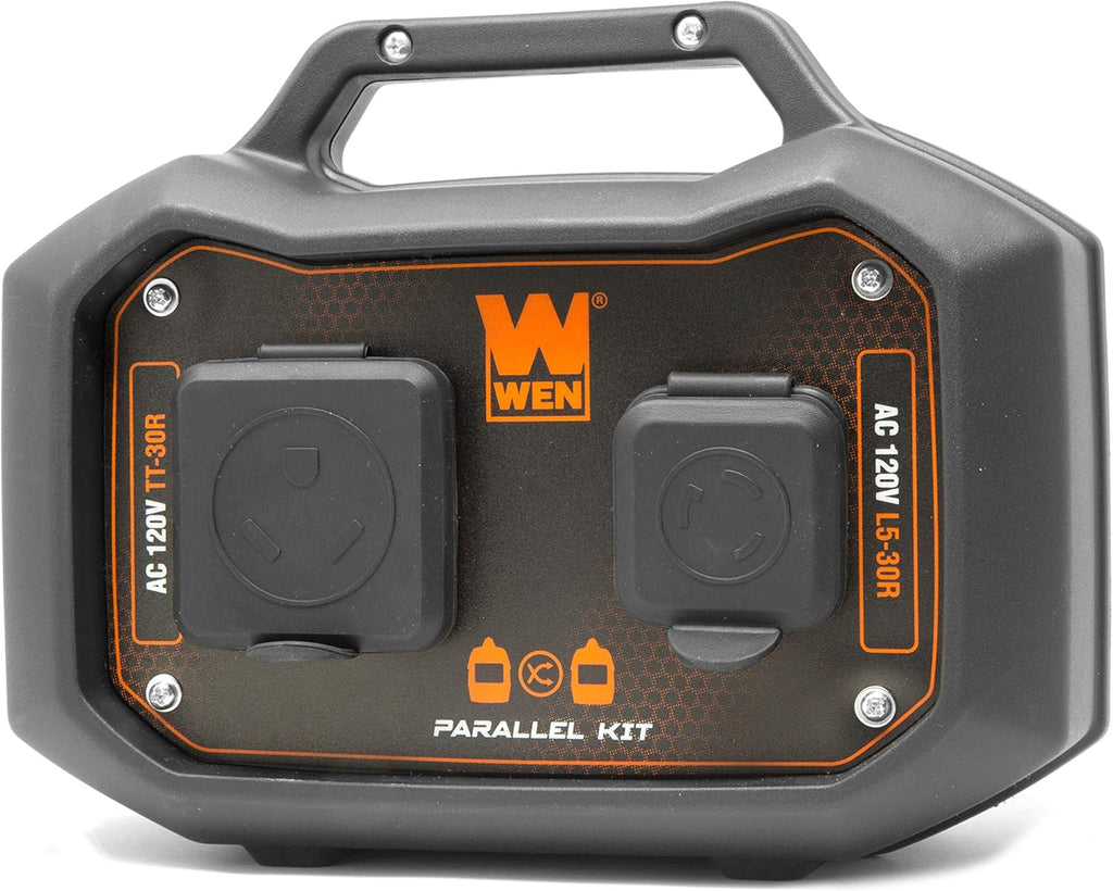 WEN GNA25i 25-Amp 3000-Watt Parallel Kit Connection Cord for Inverter Generators, Black