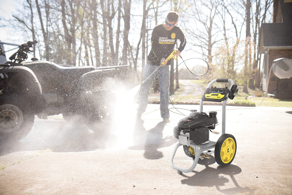 Champion Power Equipment 3000-PSI 2.3-GPM Low Profile Gas Pressure Washer with Honda Engine